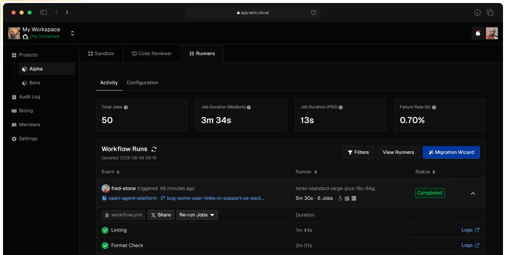 mining pool dashboard